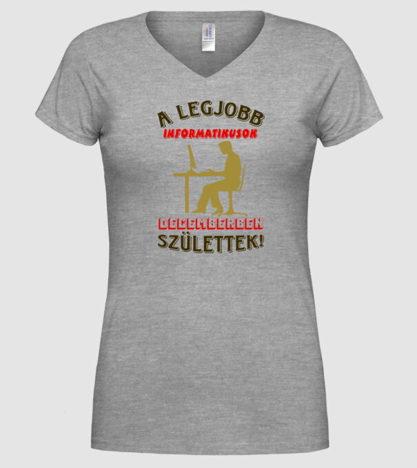  minta szürke pólón