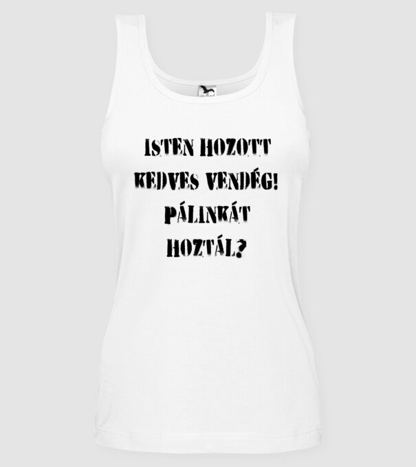  minta fehér pólón