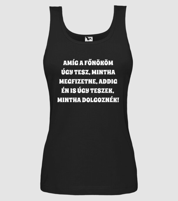  minta fekete pólón