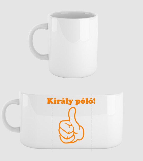  minta fehér pólón