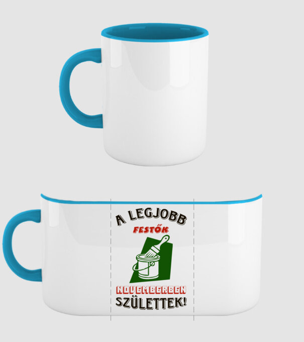  minta világoskék pólón