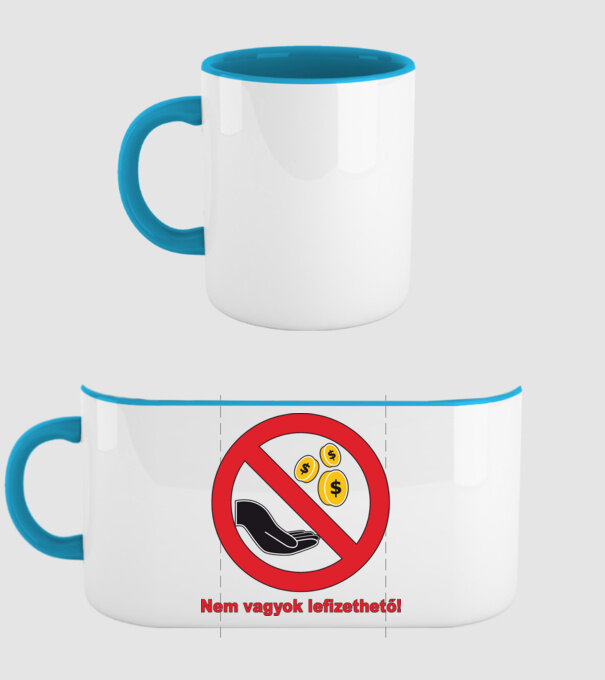  minta világoskék pólón