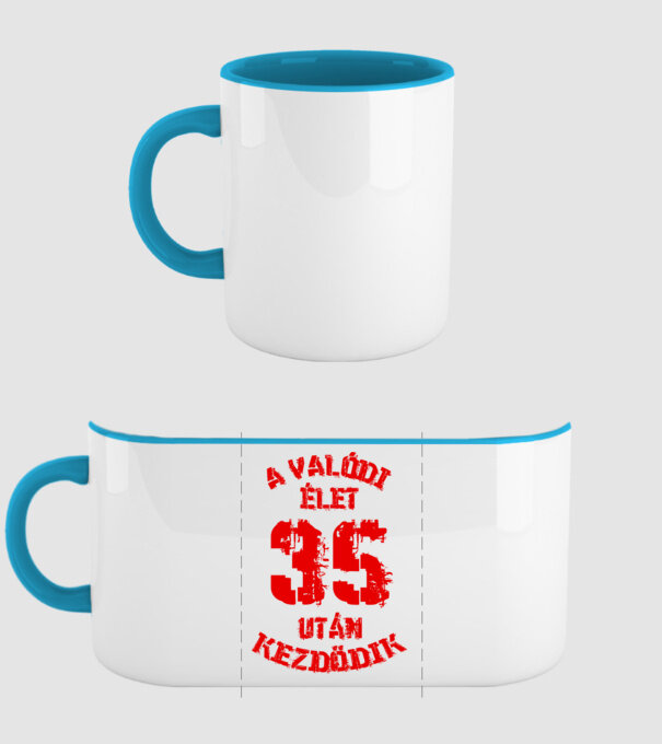  minta világoskék pólón