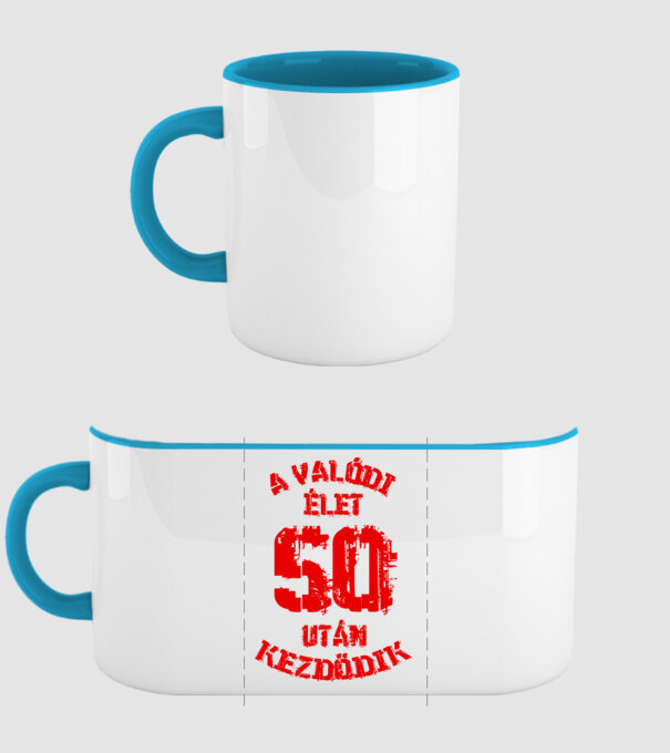  minta világoskék pólón
