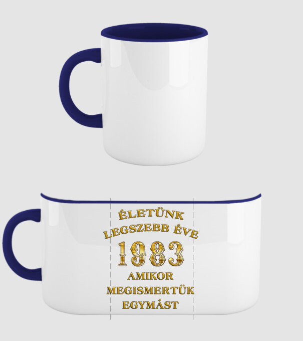  minta sötétkék pólón
