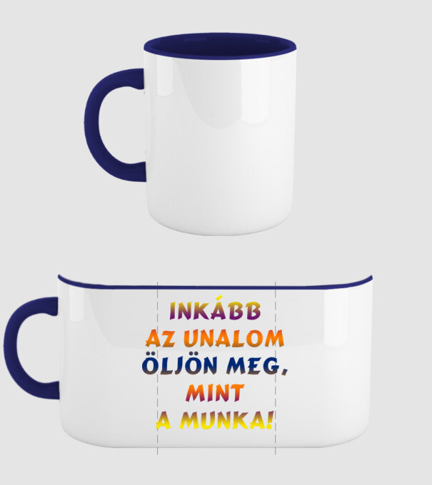  minta sötétkék pólón