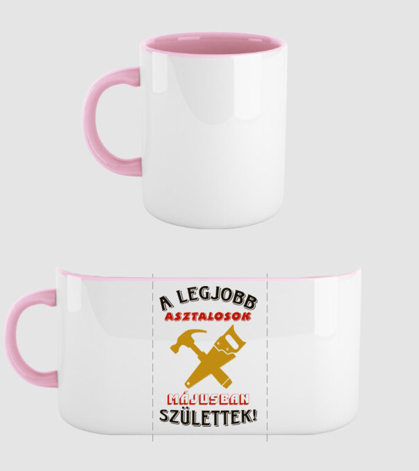  minta világos rózsaszín pólón