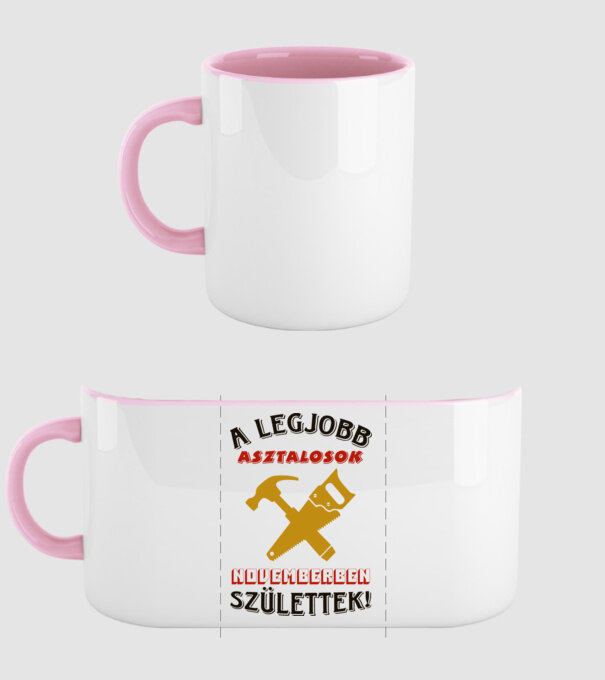  minta világos rózsaszín pólón