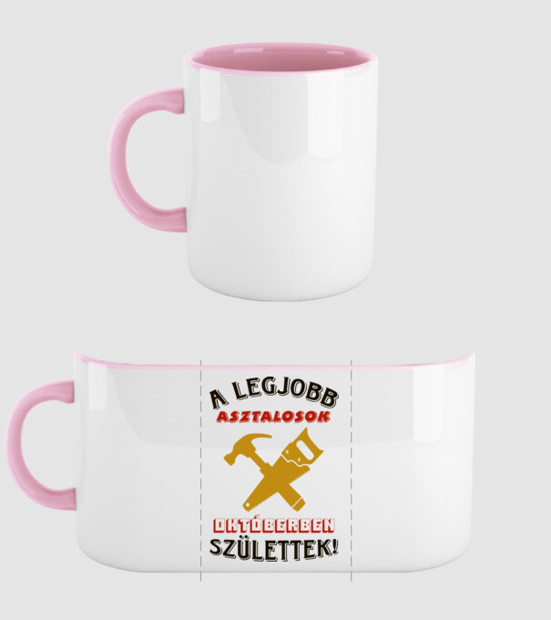  minta világos rózsaszín pólón
