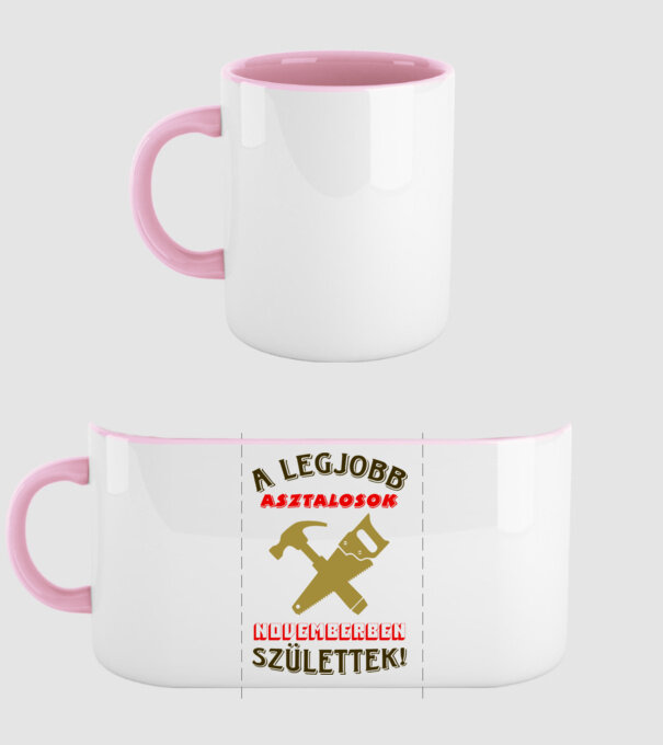  minta világos rózsaszín pólón