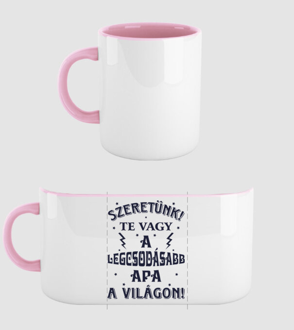  minta világos rózsaszín pólón