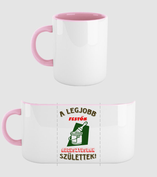  minta világos rózsaszín pólón