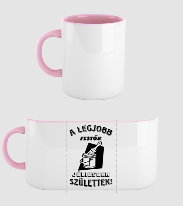  minta világos rózsaszín pólón