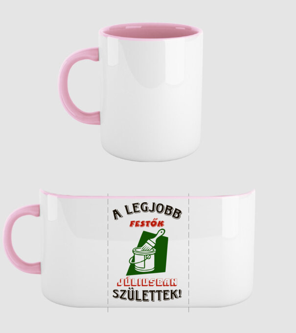  minta világos rózsaszín pólón