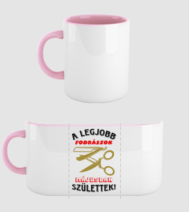  minta világos rózsaszín pólón