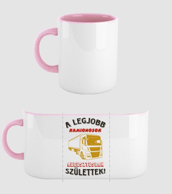  minta világos rózsaszín pólón