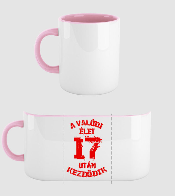  minta világos rózsaszín pólón