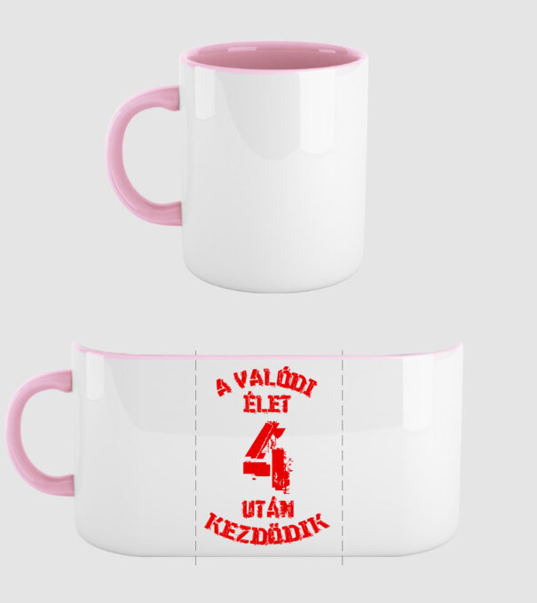  minta világos rózsaszín pólón