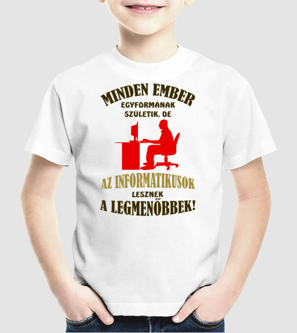  minta fehér pólón