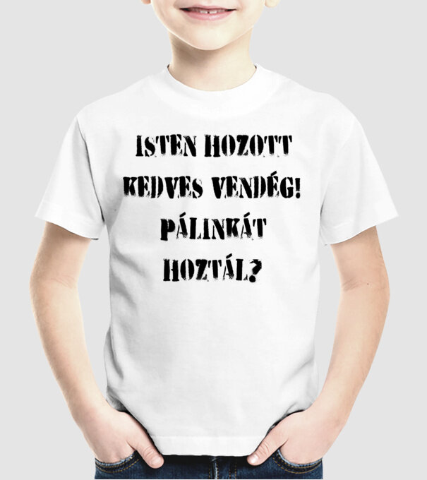 minta fehér pólón