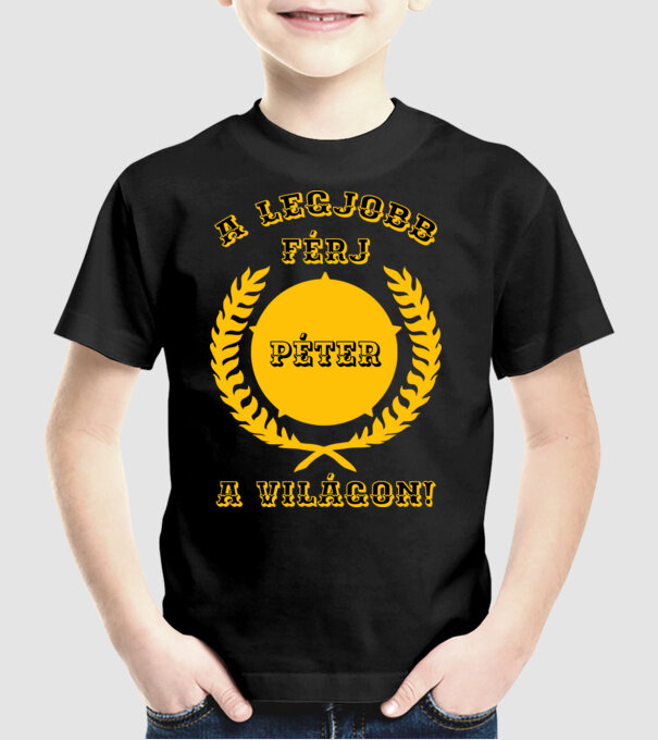  minta fekete pólón