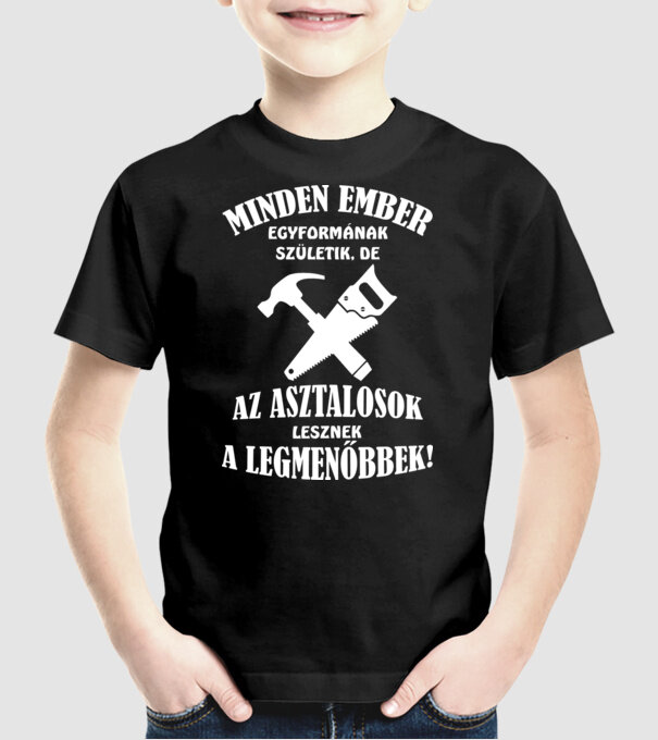 minta fekete pólón