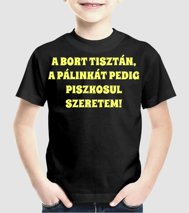  minta fekete pólón