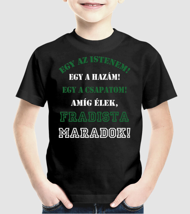  minta fekete pólón