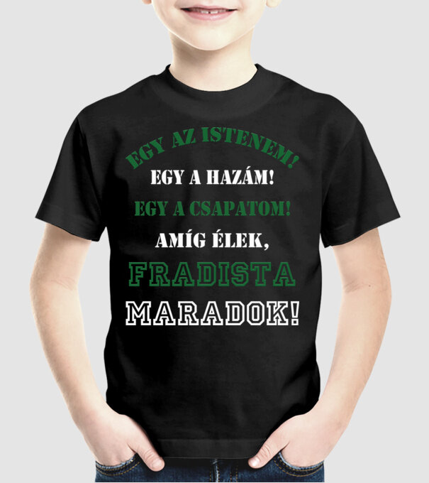  minta fekete pólón