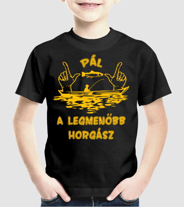  minta fekete pólón