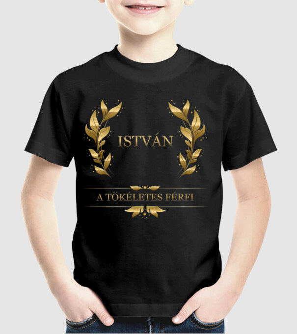  minta fekete pólón