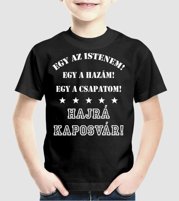  minta fekete pólón