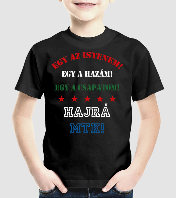  minta fekete pólón