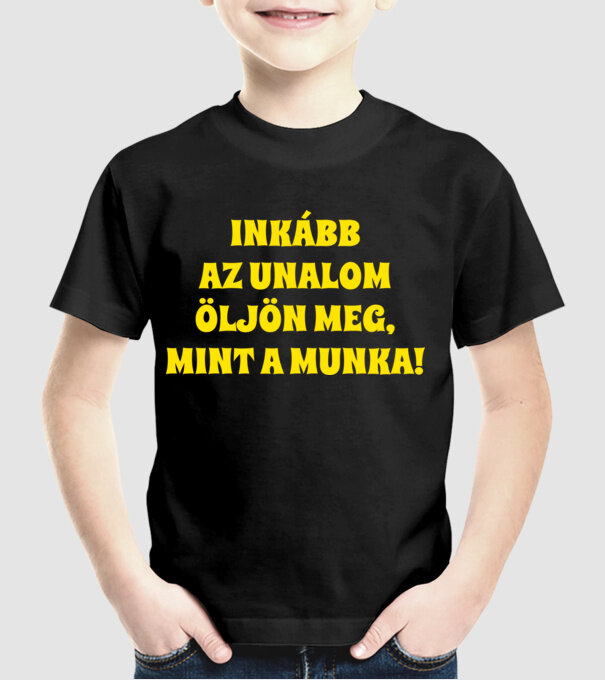  minta fekete pólón