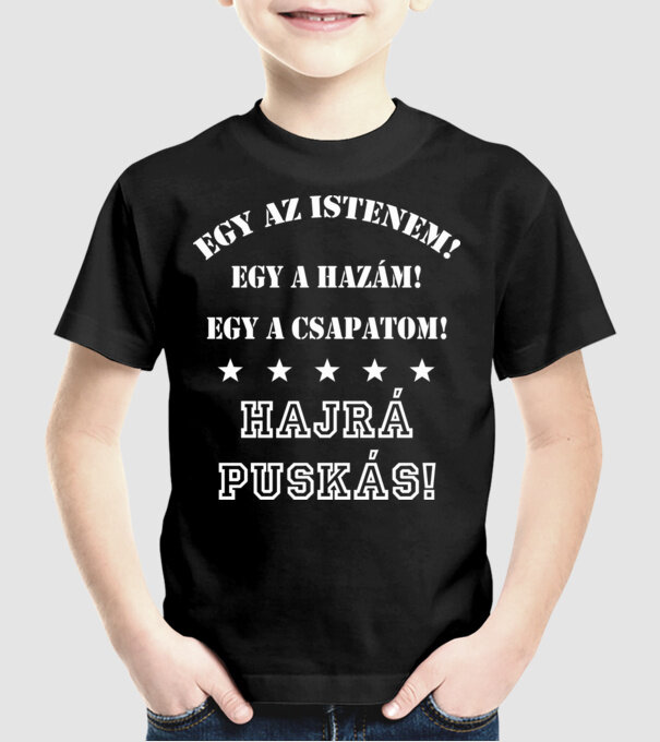  minta fekete pólón