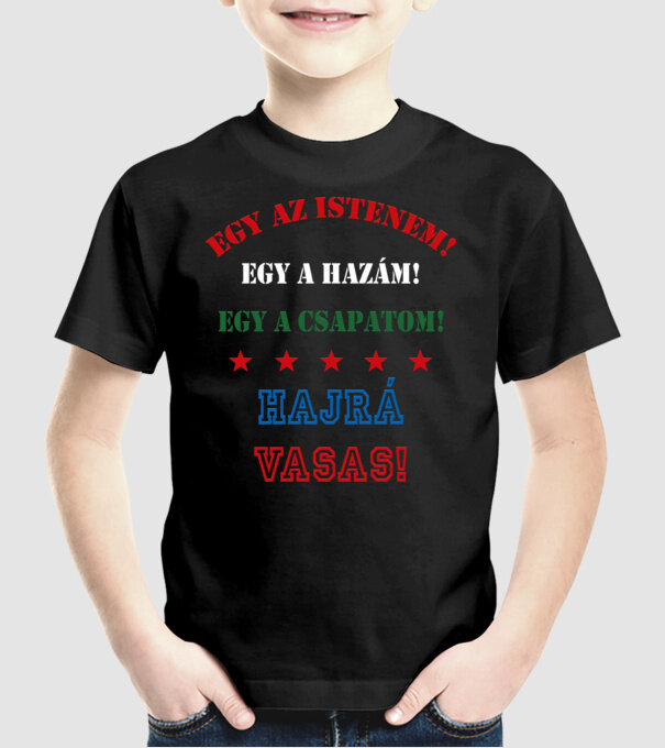  minta fekete pólón