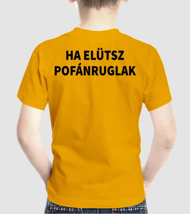  minta sárga pólón