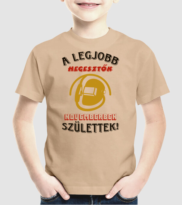  minta homokszín pólón