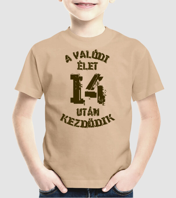  minta homokszín pólón