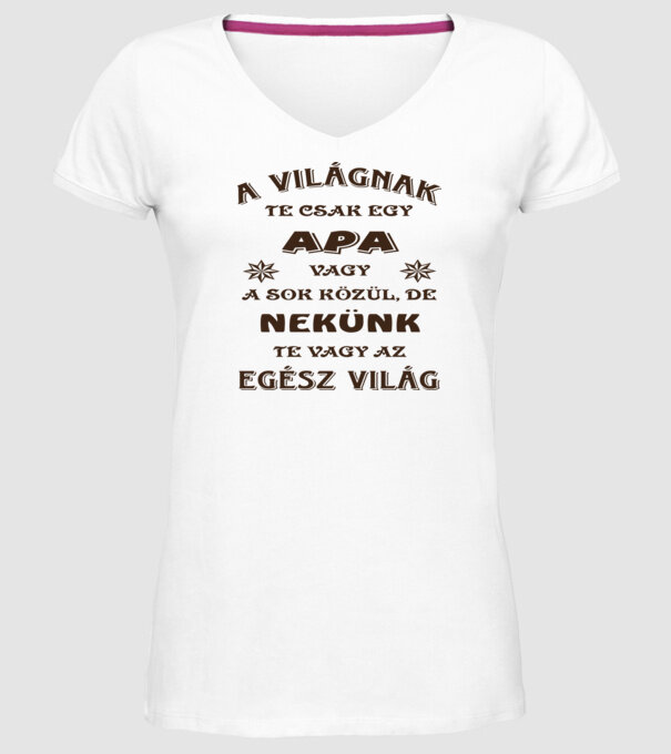  minta fehér pólón