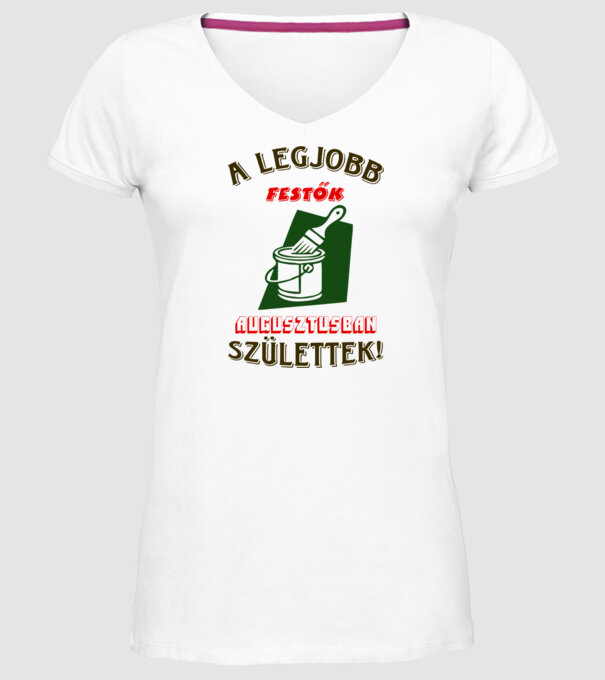  minta fehér pólón
