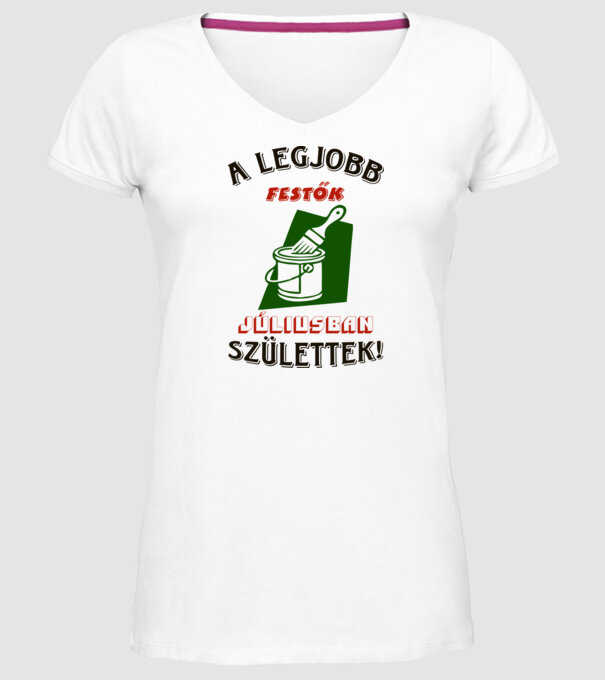  minta fehér pólón