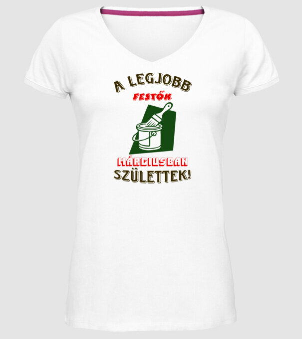  minta fehér pólón