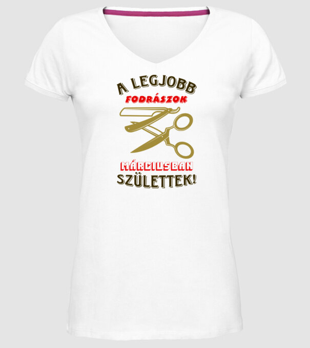  minta fehér pólón
