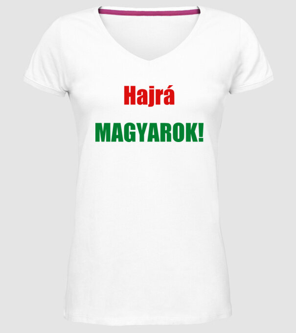  minta fehér pólón