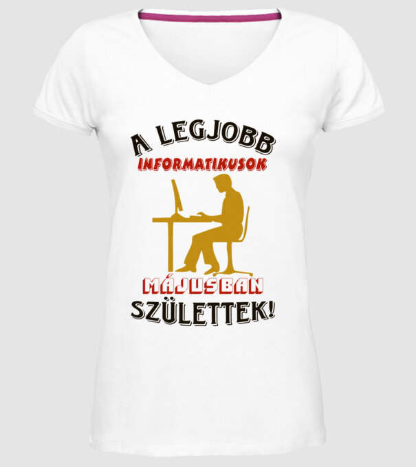  minta fehér pólón