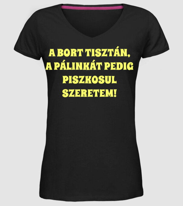  minta fekete pólón
