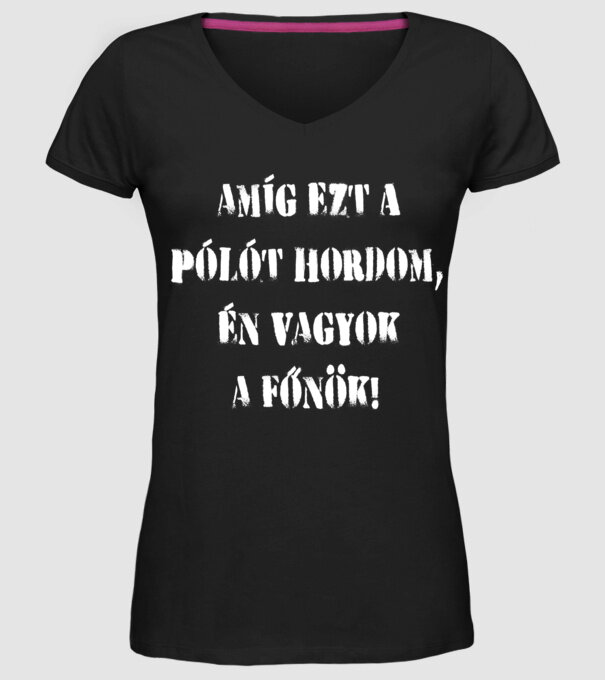  minta fekete pólón