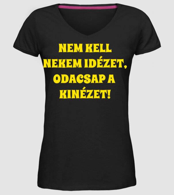  minta fekete pólón
