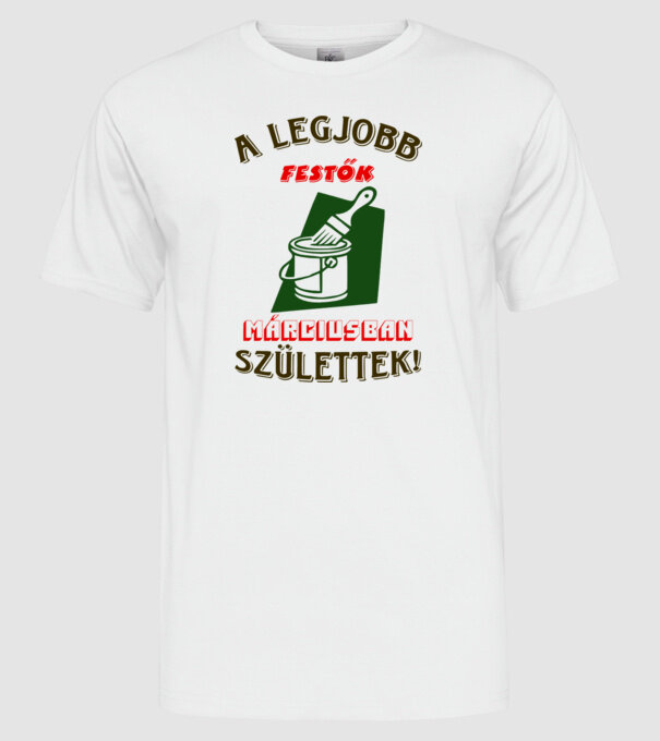  minta fehér pólón